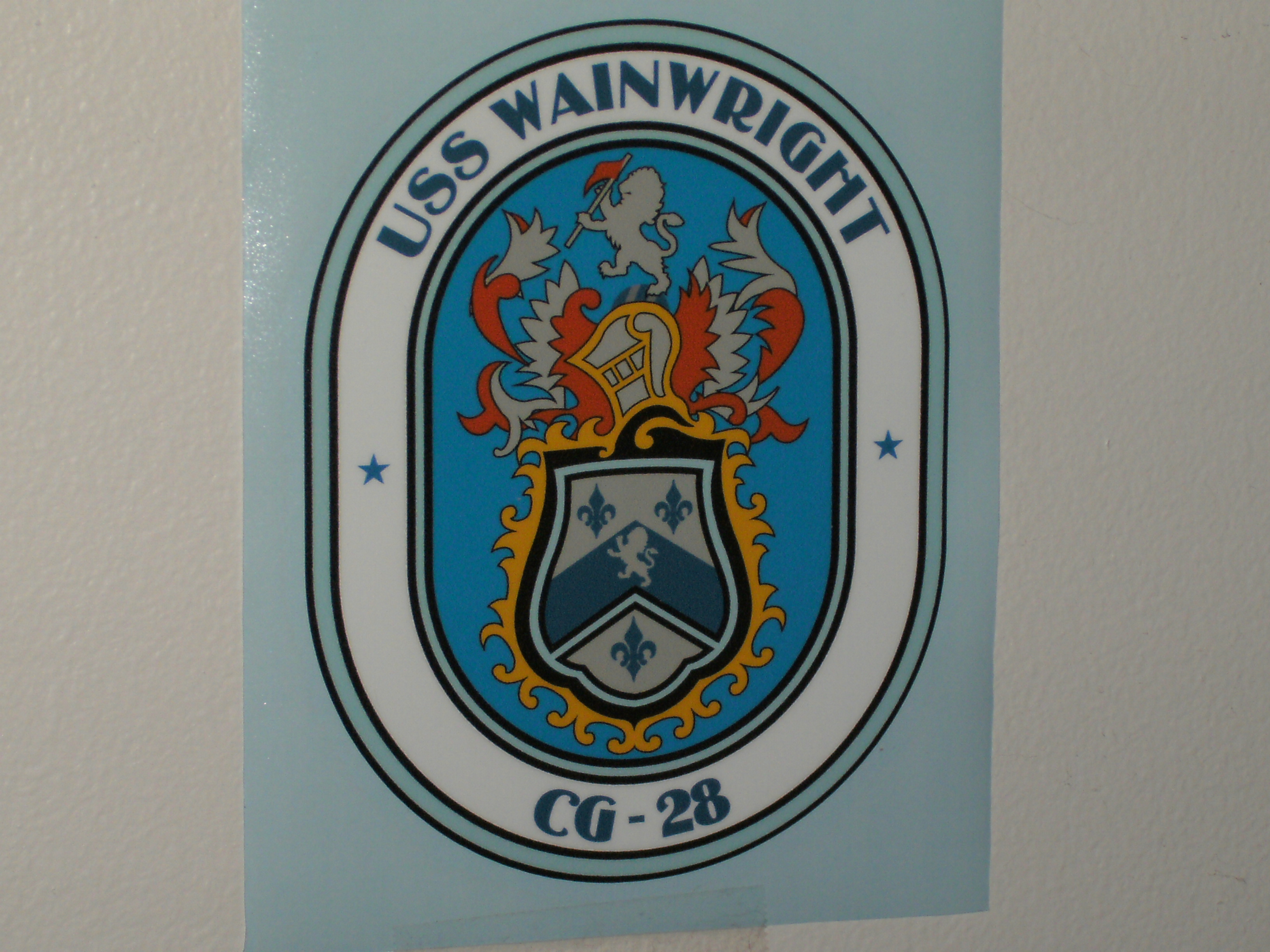 Patches & Decals USS Wainwright Veterans Association